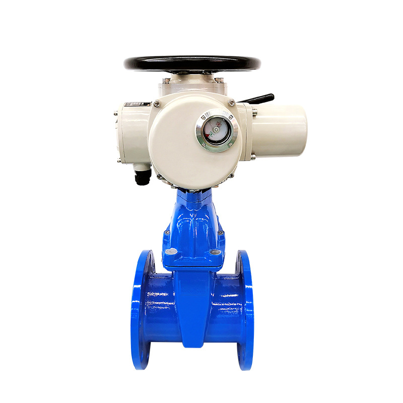 electric gate valve is wrapped in rubber, attain good seal effect ...