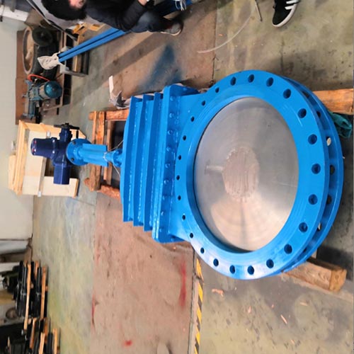 DN200 Fully sealed electric knife gate valve